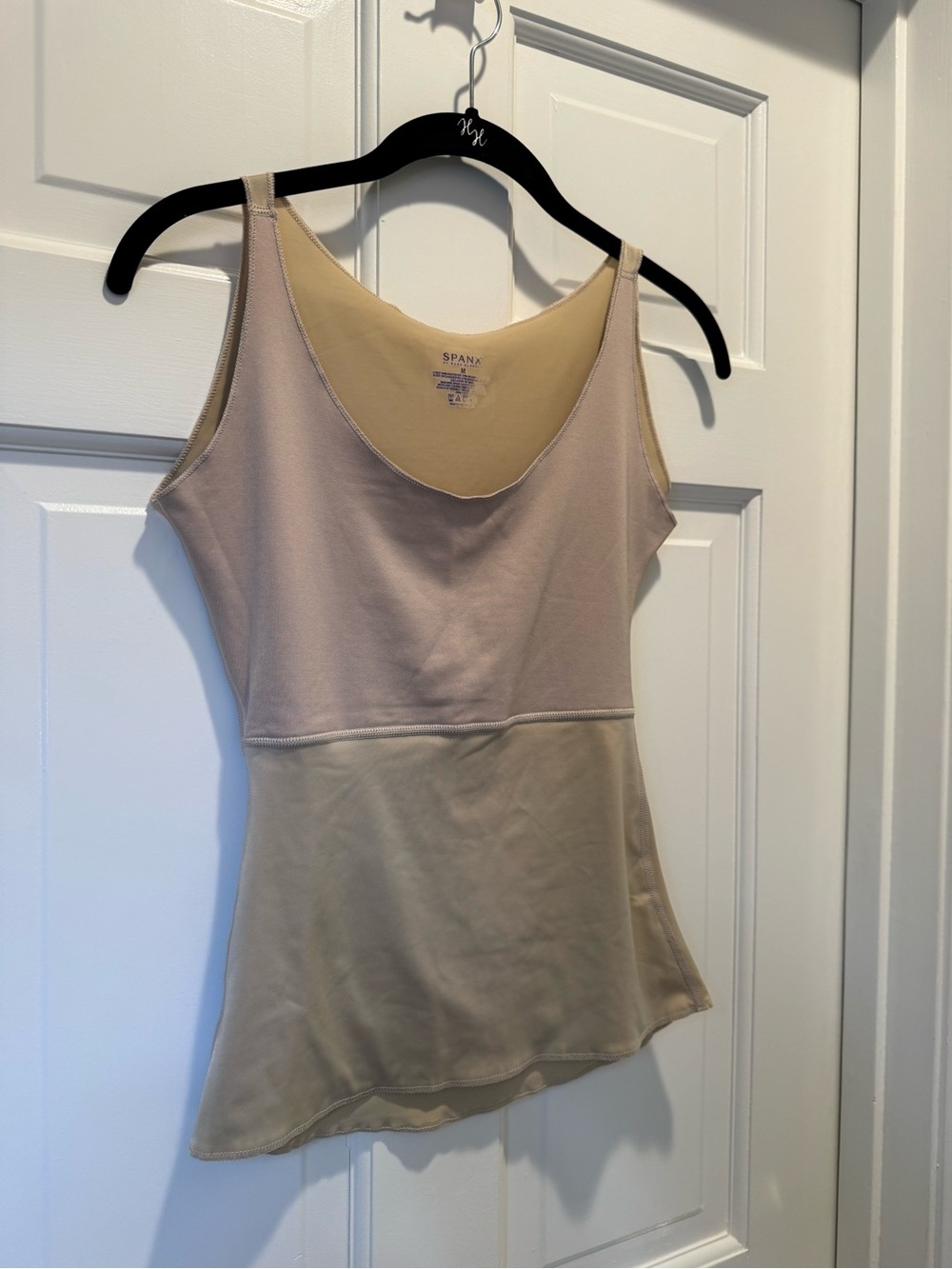 SPANX Beige & Taupe Double-Layer Shaping Camisole